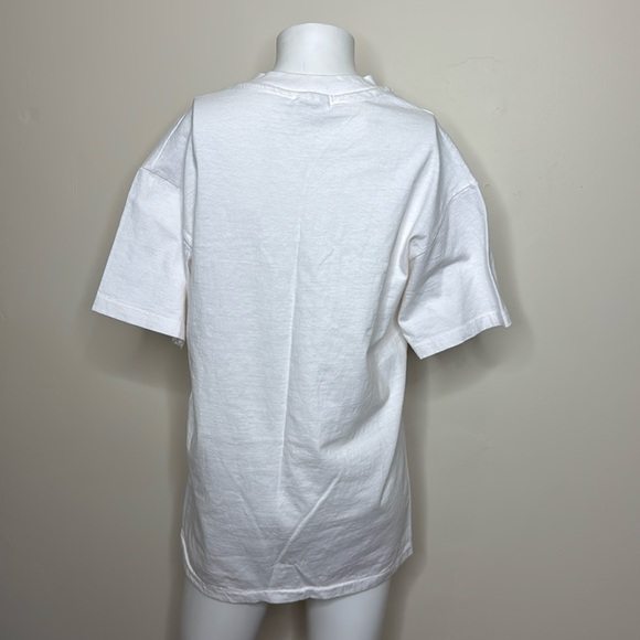 Vintage 90s puffy paint graphic tee womens size L sun moon star - Picture 3 of 6